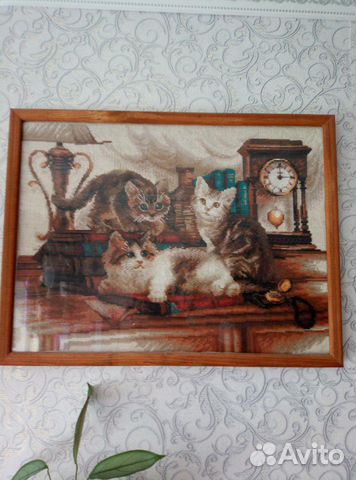 Картины (вышивка крестиком) 30*40