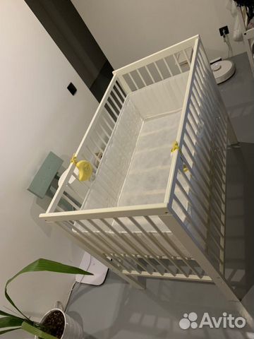 Кроватка с матрасом и текстилем Гулливер IKEA Кроватка с матрасом и текстилем Гулливер IKEA