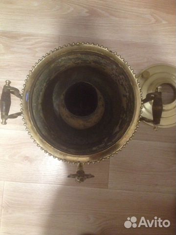 Самовар редкий, угольный, томпак,ваза с гранями Самовар редкий, угольный, томпак,ваза с гранями