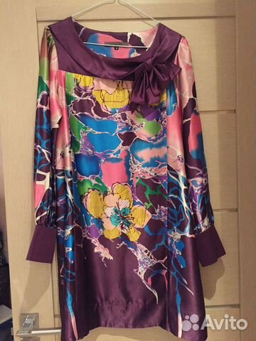 Платье женское шелковое новое Платье женское шелковое новое