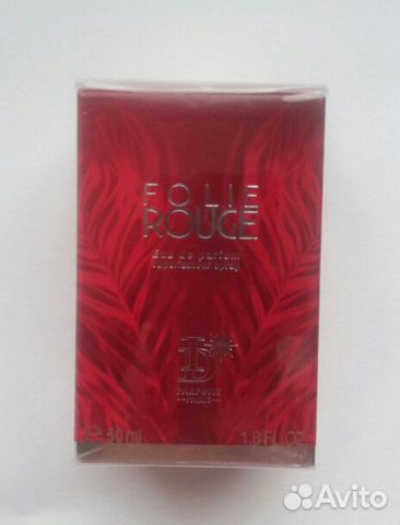 folie rouge parfum