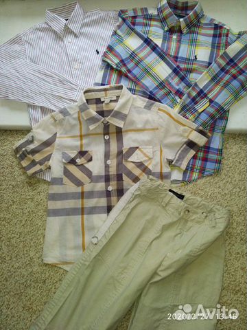 Рубашки Ralph Lauren Polo и костюм Burberry Brit 1 Рубашки Ralph Lauren Polo и костюм Burberry Brit 1