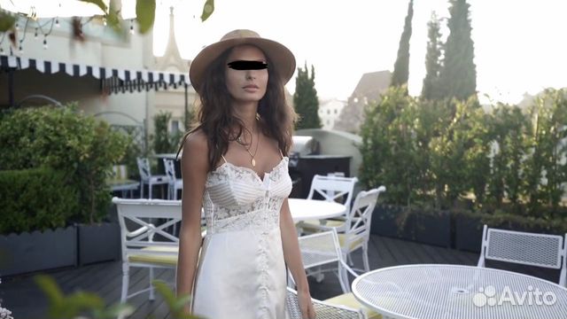 Платье в бельевом стиле Zara