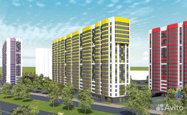 1-к квартира, 41.2 м², 17/19 эт.