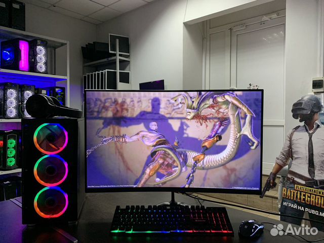 Игровой Ryzen 5 2600 GTX 1070 8gb 8 GB SSD+HDD