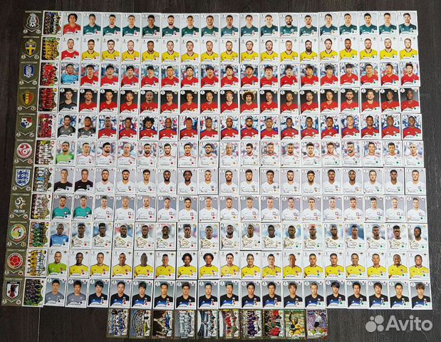Наклейки Panini Чемпионат Мира 2018 Наклейки Panini Чемпионат Мира 2018