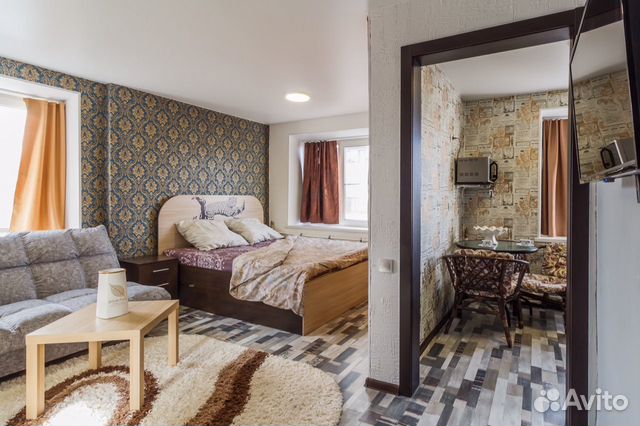 

1-к. квартира, 47 м², 2 кровати