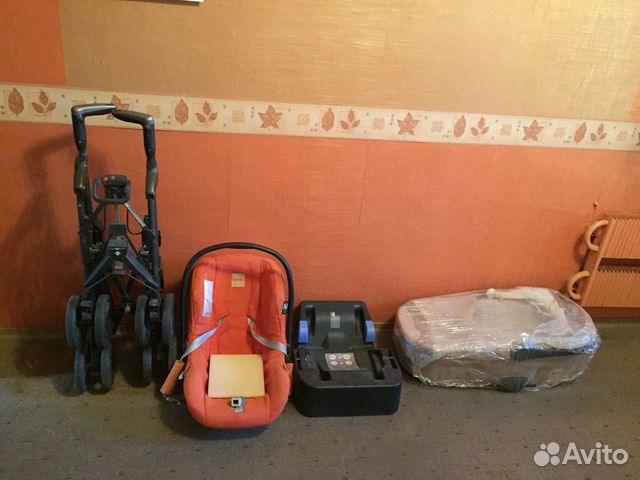 Детское автокресло 0+ на колёсах, Коляска-трансфор Детское автокресло 0+ на колёсах, Коляска-трансфор