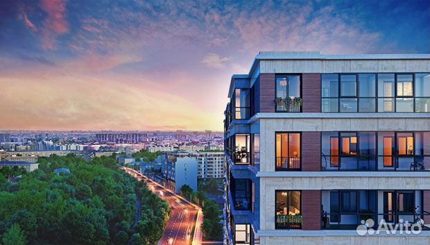 1-к квартира, 44.5 м², 10/12 эт.