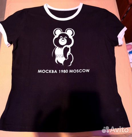 Футболка с олимпийским мишкой Футболка с олимпийским мишкой
