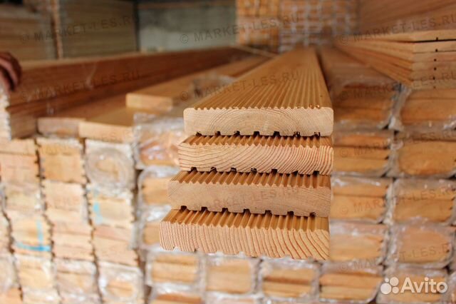 Террасная доска из лиственницы 34 х 140 х 3м Террасная доска из лиственницы 34 х 140 х 3м