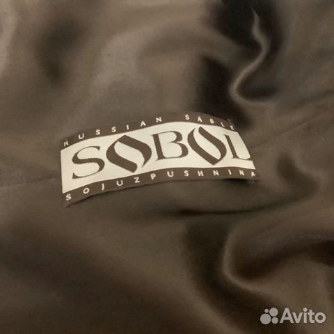 Шуба из баргузинского соболя Италия