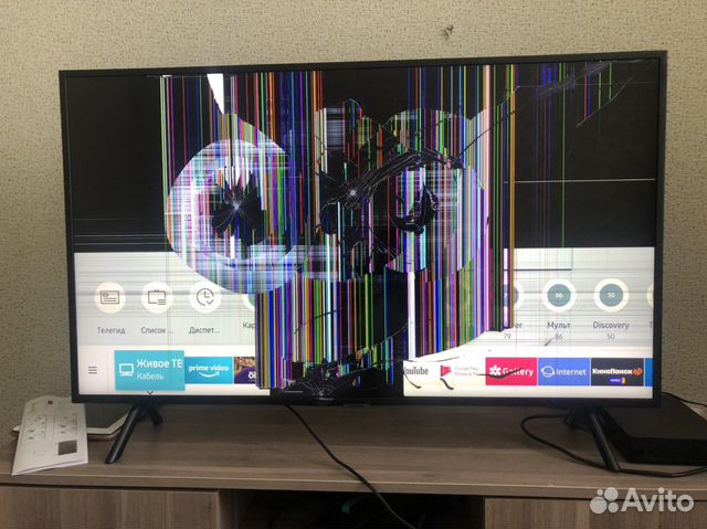 Телевизор SAMSUNG LED 4K на запчасти Телевизор SAMSUNG LED 4K на запчасти
