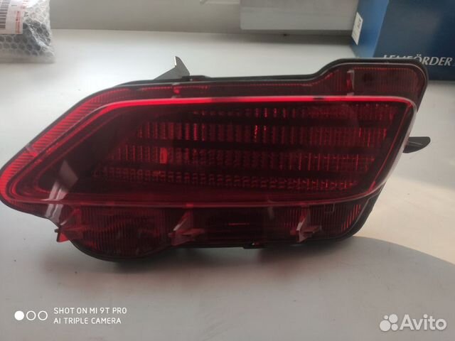 Фонарь катафот,в задний бампер правый