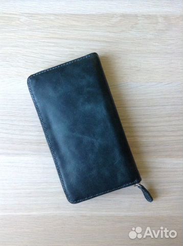 Кошелек из натуральной кожи. Ручная работа