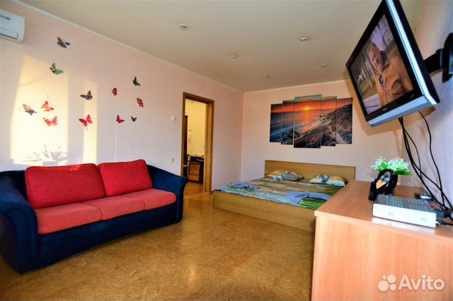 

1-к. квартира, 40 м², 2 кровати
