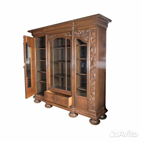 Антикварный старинный шкаф 1850 г