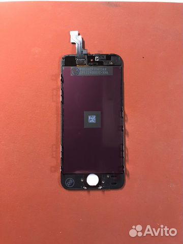 Дисплей iPhone 5S/SE копия (чёрный) Дисплей iPhone 5S/SE копия (чёрный)
