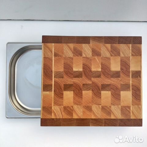 Доска разделочная торцевая с гастроёмкостью