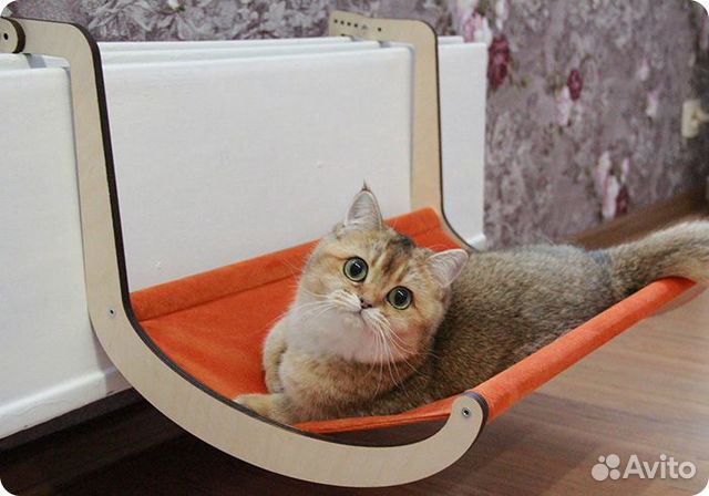 Гамак для кошек на батарею Гамак для кошек на батарею