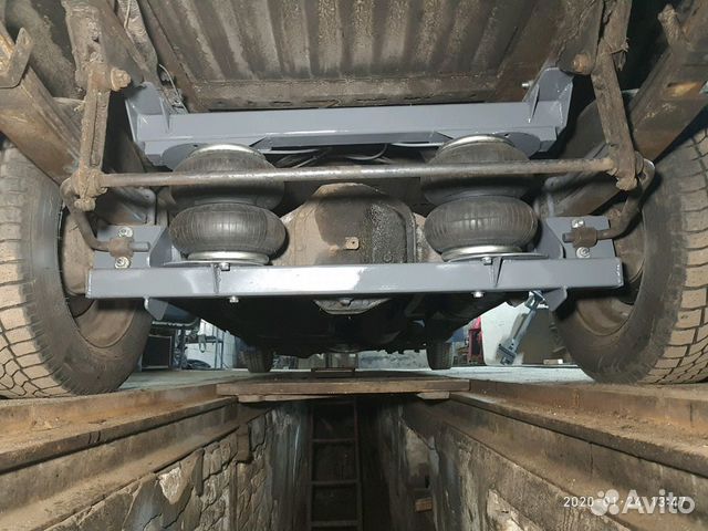 Пневмоподвеска для увеличения грузоподьемности