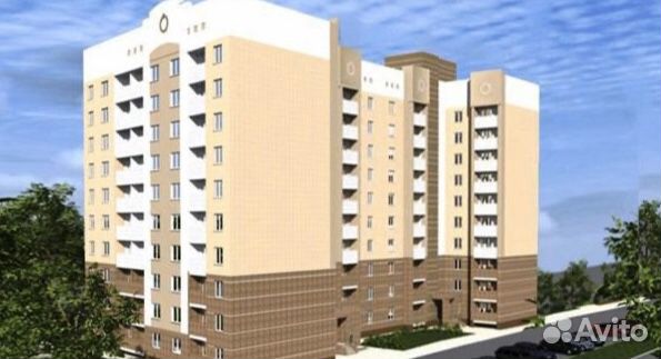 2-к квартира, 58.4 м², 9/10 эт.