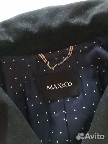 Пальто чёрное Max&Co Пальто чёрное Max&Co