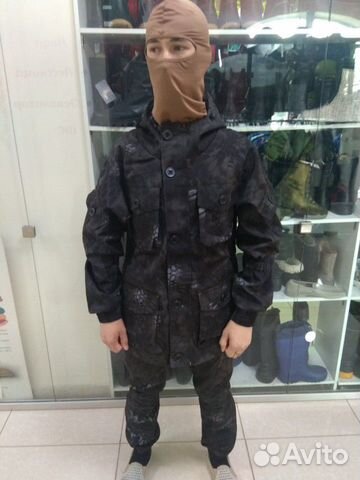 Костюм тактический Горка-8. Черный Питон. Лето Костюм тактический Горка-8. Черный Питон. Лето