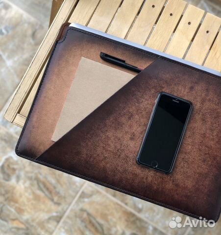 Чехол для MacBook Pro 16 Кожаный