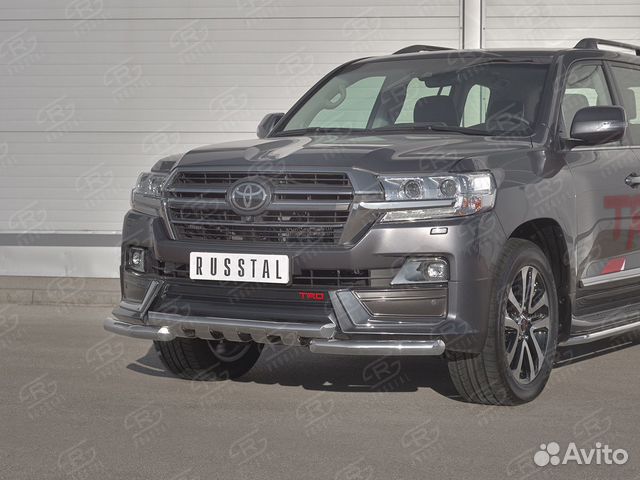 Toyota land cruiser 200 TRD 2019- Защита + клыки