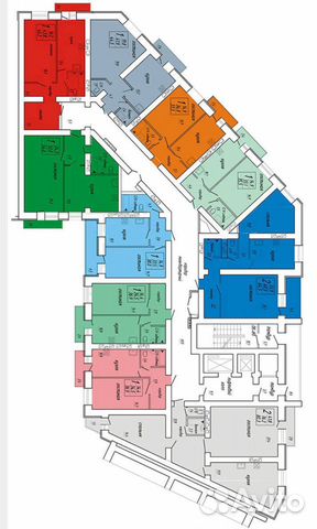 1-к квартира, 52 м², 4/14 эт.