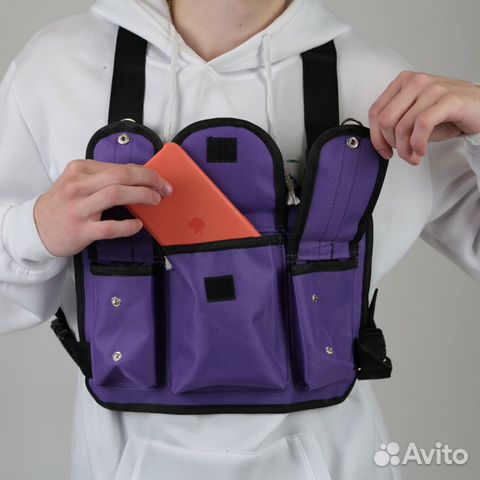 Сумка hgul+BAG фиолетовая Сумка hgul+BAG фиолетовая