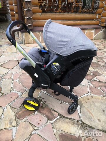 Doona оригинал серая + дождевик и сумка Doona оригинал серая + дождевик и сумка