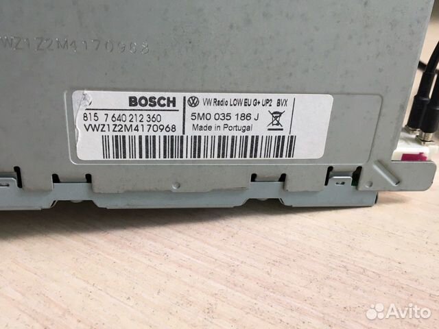 Магнитола VW Фольксваген RSD310 оригинал