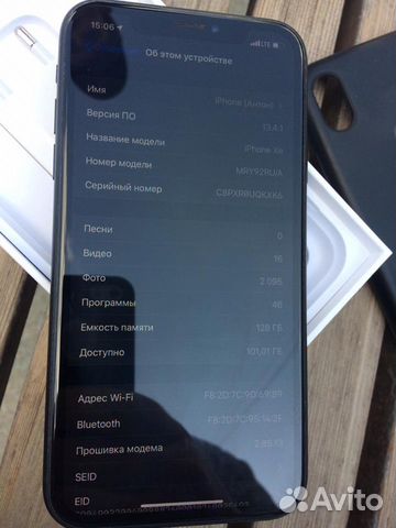 iPhone XR 128gb black NEW