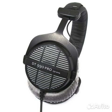 Охватывающие наушники Beyerdynamic DT990 PRO Black Охватывающие наушники Beyerdynamic DT990 PRO Black
