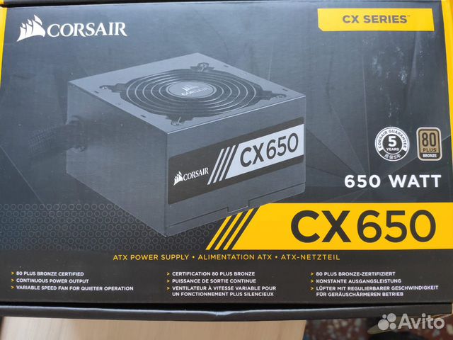 Corsair Блок Питания 650w Купить