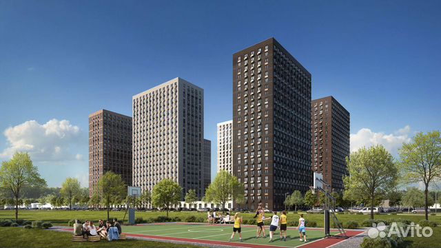 1-к квартира, 44.7 м², 11/15 эт. 1-к квартира, 44.7 м², 11/15 эт.