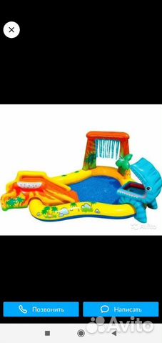 Бассейн детский Игровой центр Intex