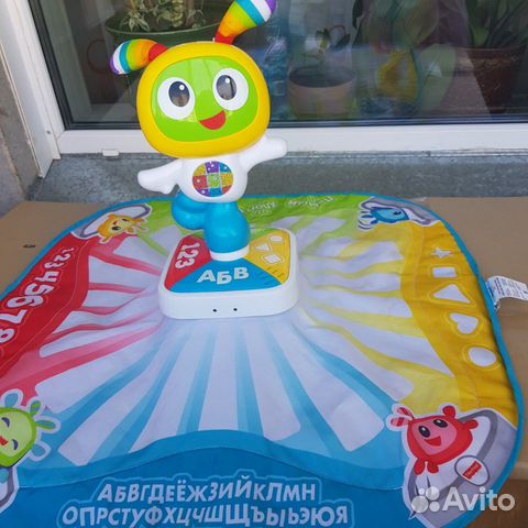Развивающий танцевальный коврик Fisher Price Робот Развивающий танцевальный коврик Fisher Price Робот
