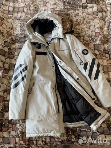 Куртка подростковая off-white