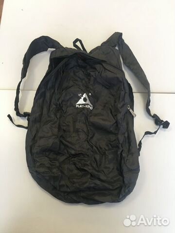 Компактный легкий рюкзак 20 литров, черный Компактный легкий рюкзак 20 литров, черный