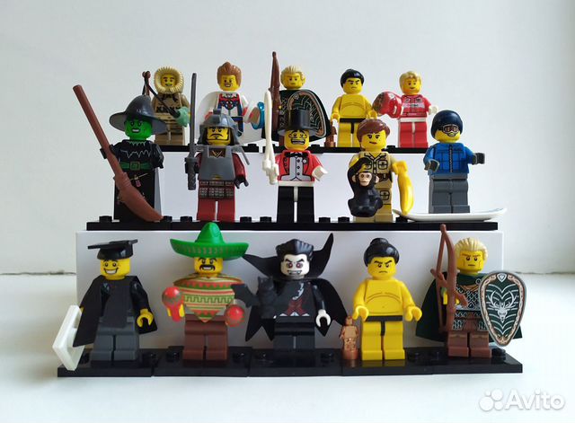 Lego коллекционные минифигуры
