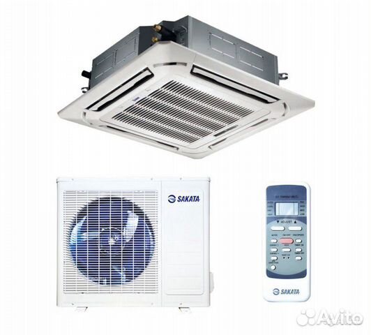 Кассетный кондиционер Sakata semipro-SIB-50BBV