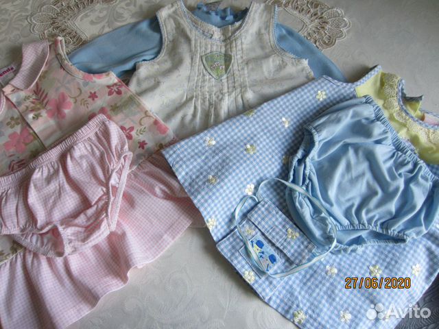 Летняя одежда для девочки(1-2г) из Тайланда