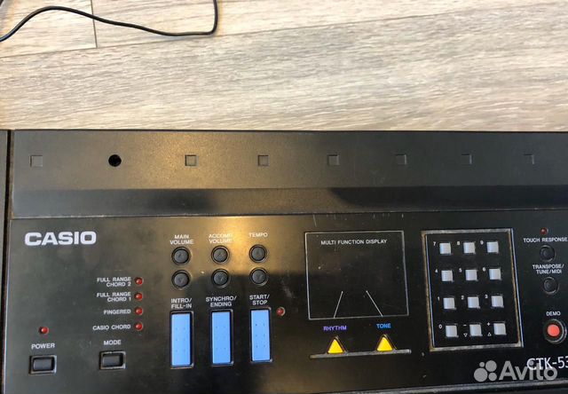 Синтезатор casio CTK-530 Синтезатор casio CTK-530
