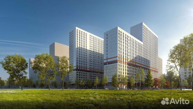 2-к квартира, 39.5 м², 10/17 эт. 2-к квартира, 39.5 м², 10/17 эт.