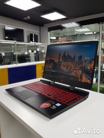 Ноутбук HP omen 15-dc0004ur б/у