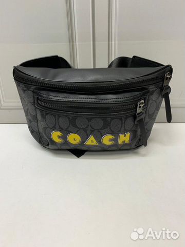 Новая поясная сумка Coach черная Новая поясная сумка Coach черная