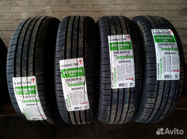 205 60 16 Kumho Новые Шины Летние 205 60 R16 96T 205 60 16 Kumho Новые Шины Летние 205 60 R16 96T